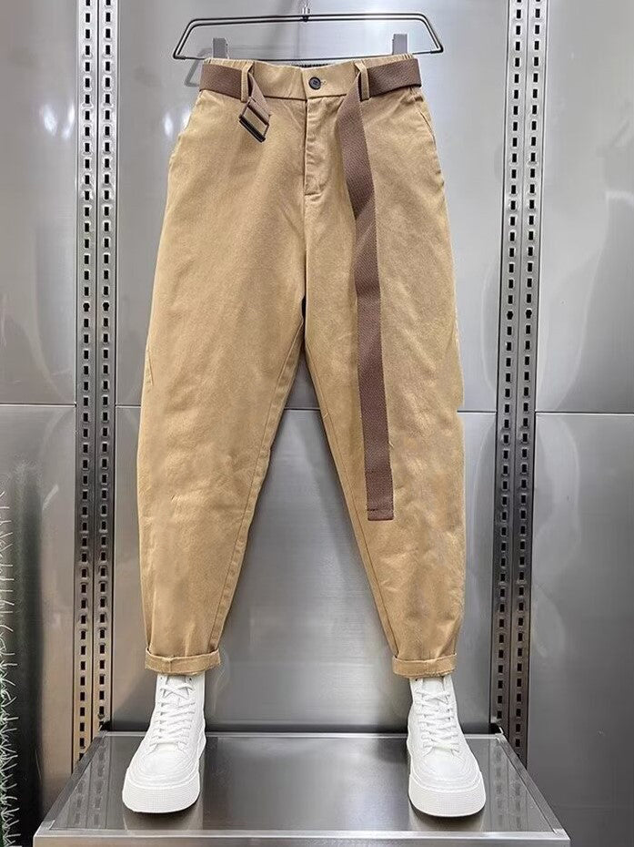 Edwin | Lässige Hose mit Gürtel