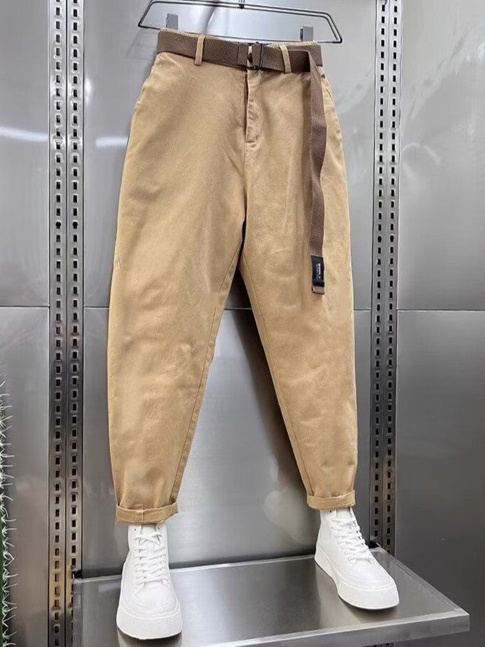 Edwin | Lässige Hose mit Gürtel