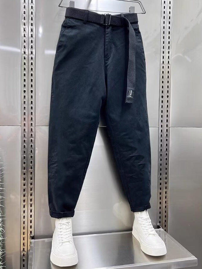 Edwin | Lässige Hose mit Gürtel