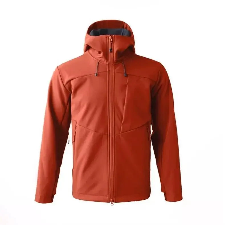 ACHIM I SOFTSHELLJACKE MIT KAPUZE