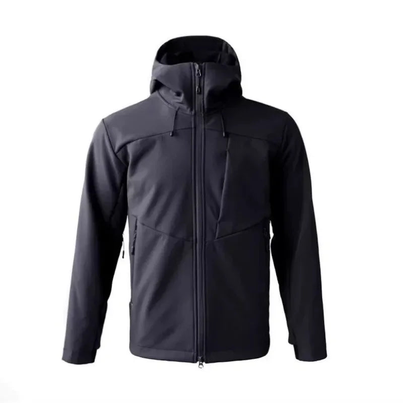 ACHIM I SOFTSHELLJACKE MIT KAPUZE