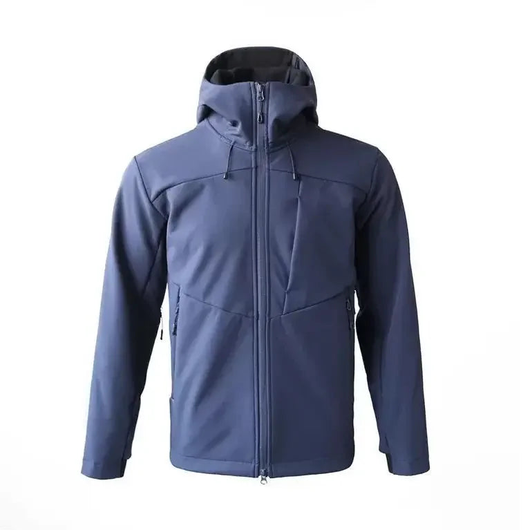 ACHIM I SOFTSHELLJACKE MIT KAPUZE