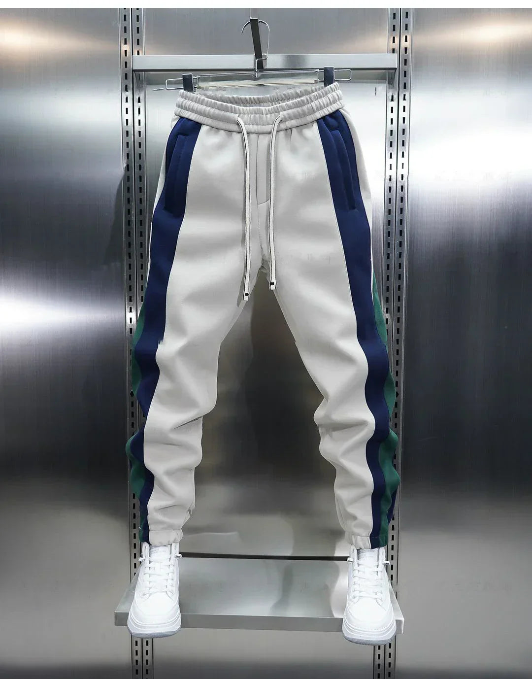 Theo | Trendy Kontraststreifenhose