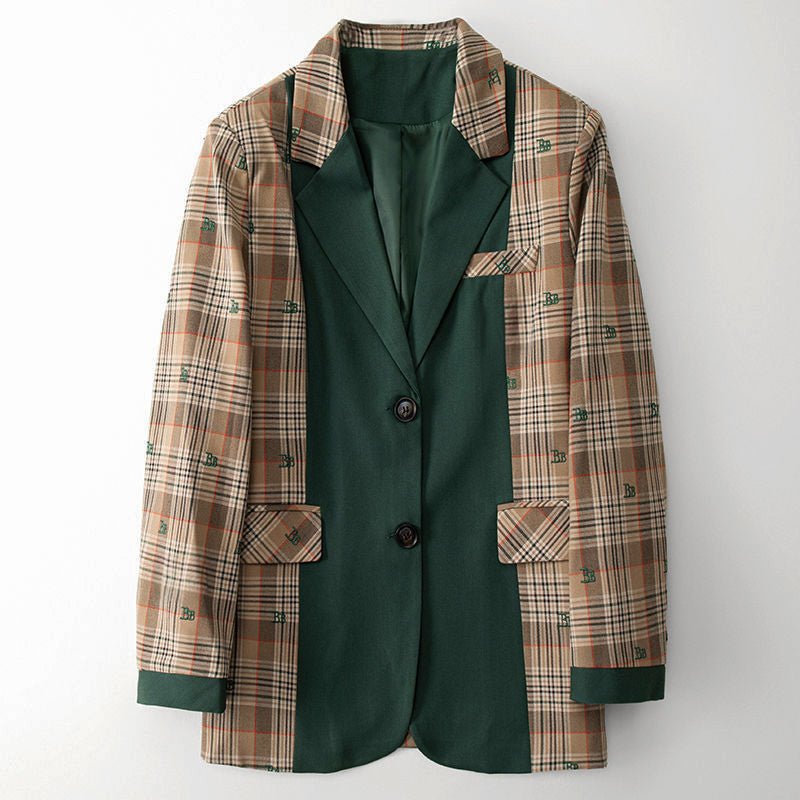 KATHELINA I RETRO KARIERTER BLAZER