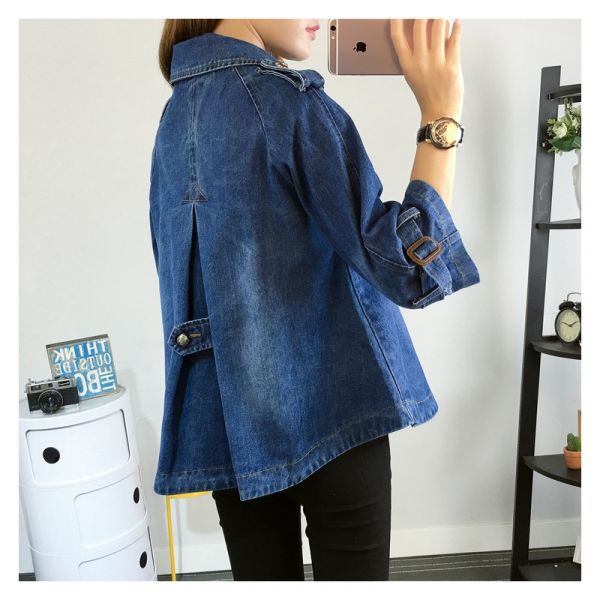 MICHAELA I RETRO DENIM MANTEL