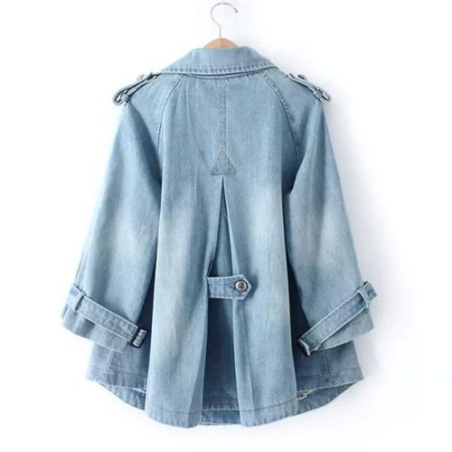MICHAELA I RETRO DENIM MANTEL