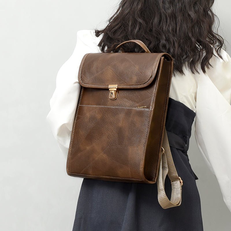 BERTRADA I MODISCHER LEDERRUCKSACK