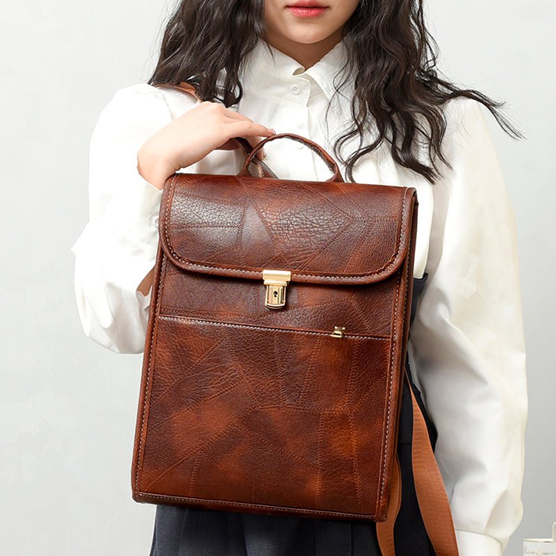 BERTRADA I MODISCHER LEDERRUCKSACK