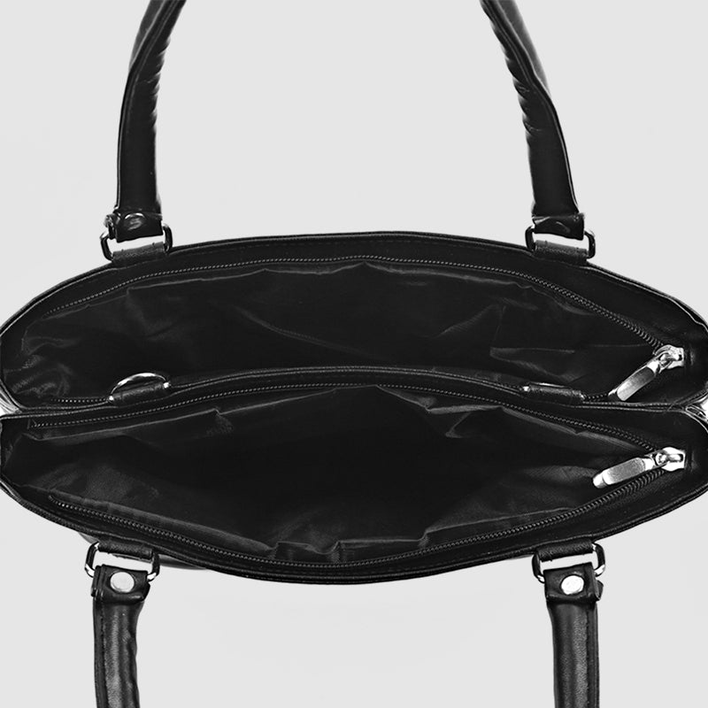 DEMETRA I STILVOLL LEDERHANDTASCHE