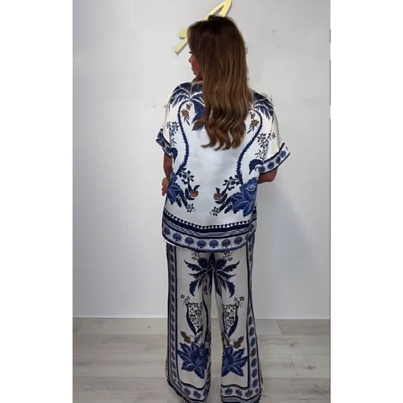 JANINA I STYLISCHES OBERTEIL UND HOSE SET