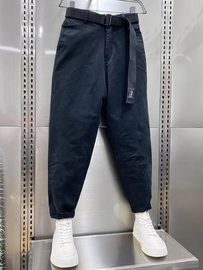Edwin | Lässige Hose mit Gürtel