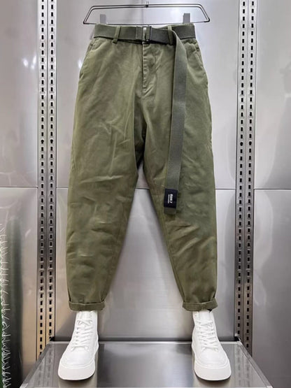 Edwin | Lässige Hose mit Gürtel