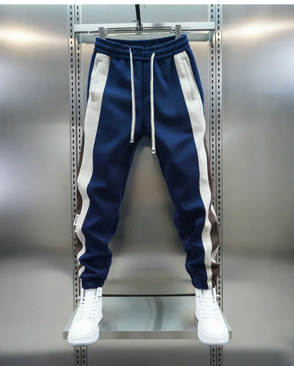 Theo | Trendy Kontraststreifenhose