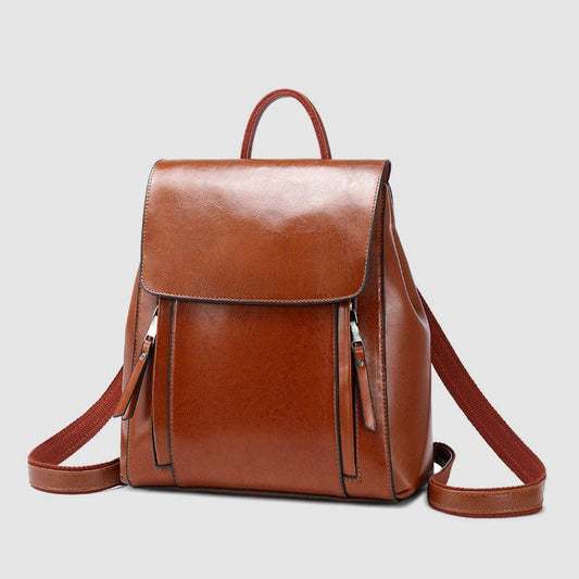HILDEMARA I ELEGANTER LEDERRUCKSACK