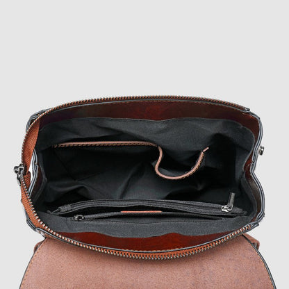 HILDEMARA I ELEGANTER LEDERRUCKSACK