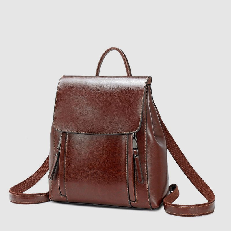 HILDEMARA I ELEGANTER LEDERRUCKSACK