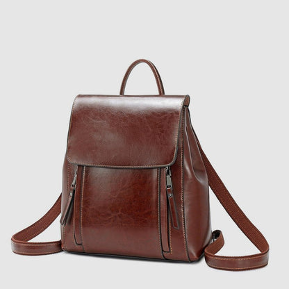 HILDEMARA I ELEGANTER LEDERRUCKSACK